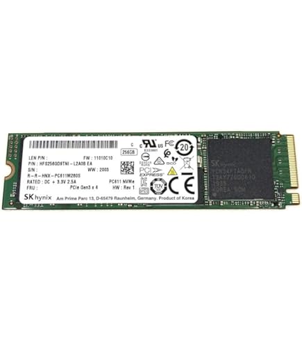 【mi-sk】 Amazon.com: SK Hynix 256GB M.2 SSD (Solid State Drive) NVMe